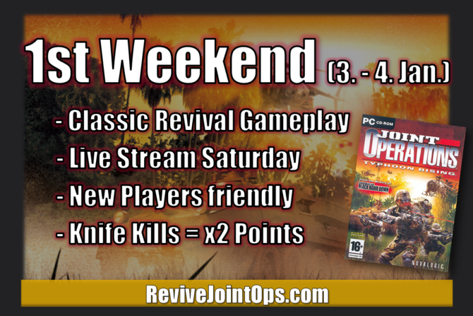 Jan 3–4 Tournament Weekend Event